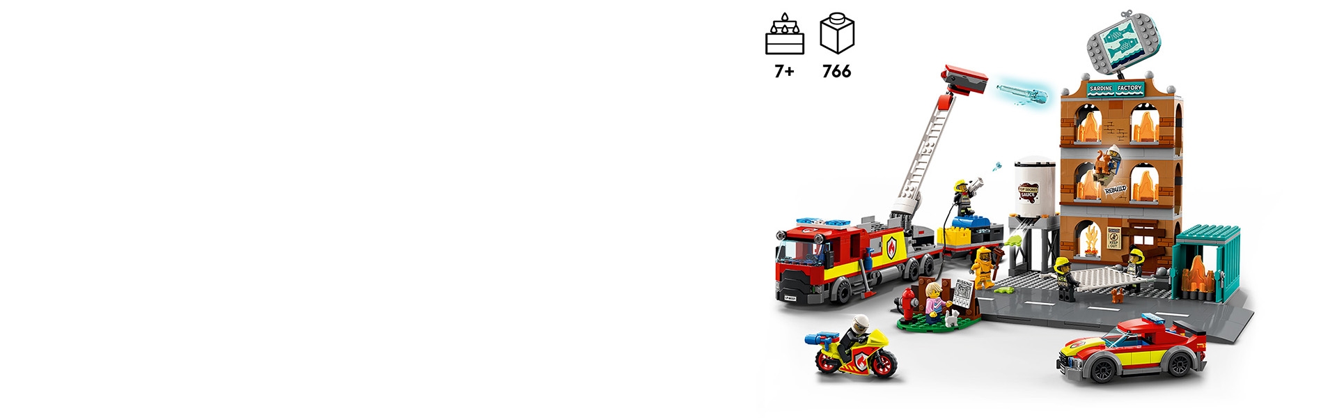 Fire Brigade 60321 | City | Buy online at the Official LEGO® Shop US