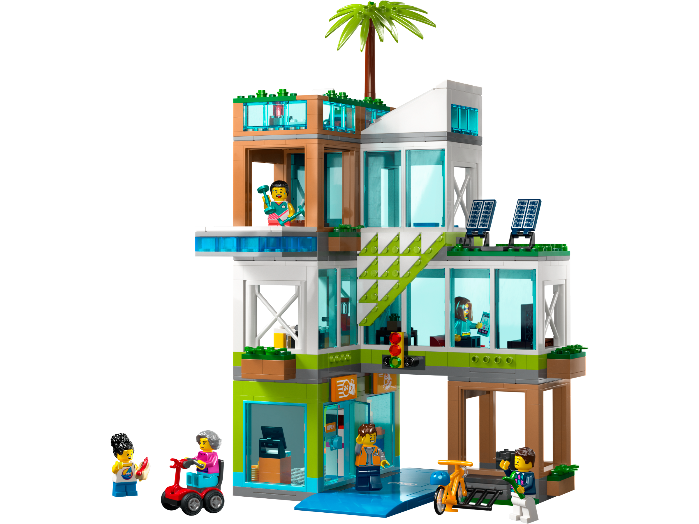 Apartment Building 60365 | City | Buy online at the Official LEGO® Shop