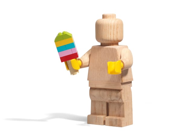 Wooden Minifigure - Image 1