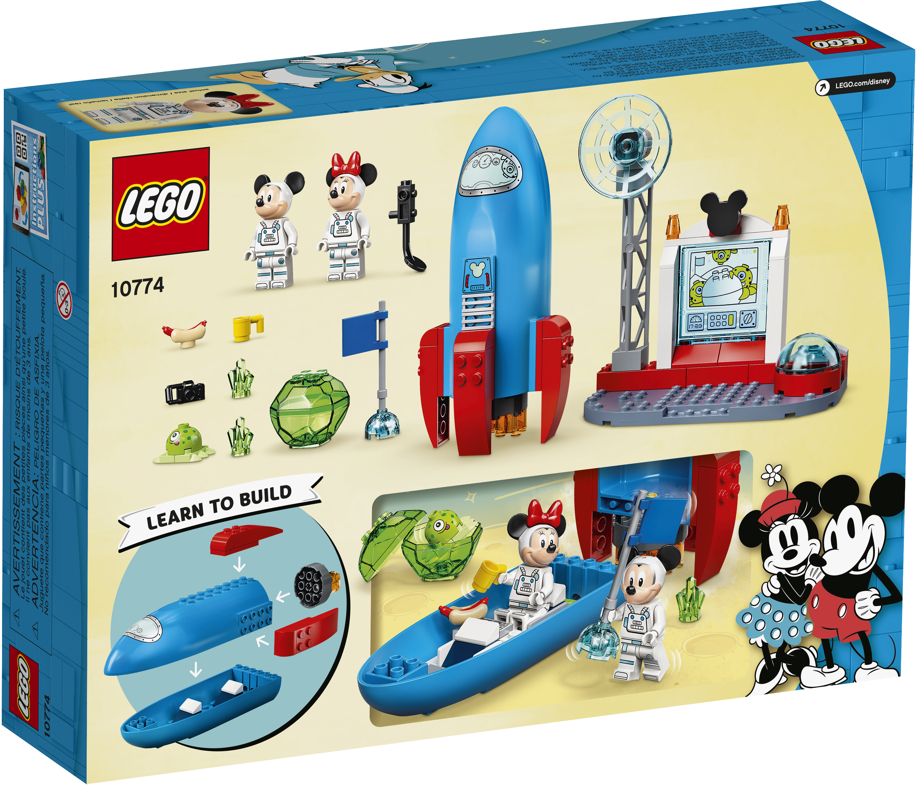 lego mickey rocket