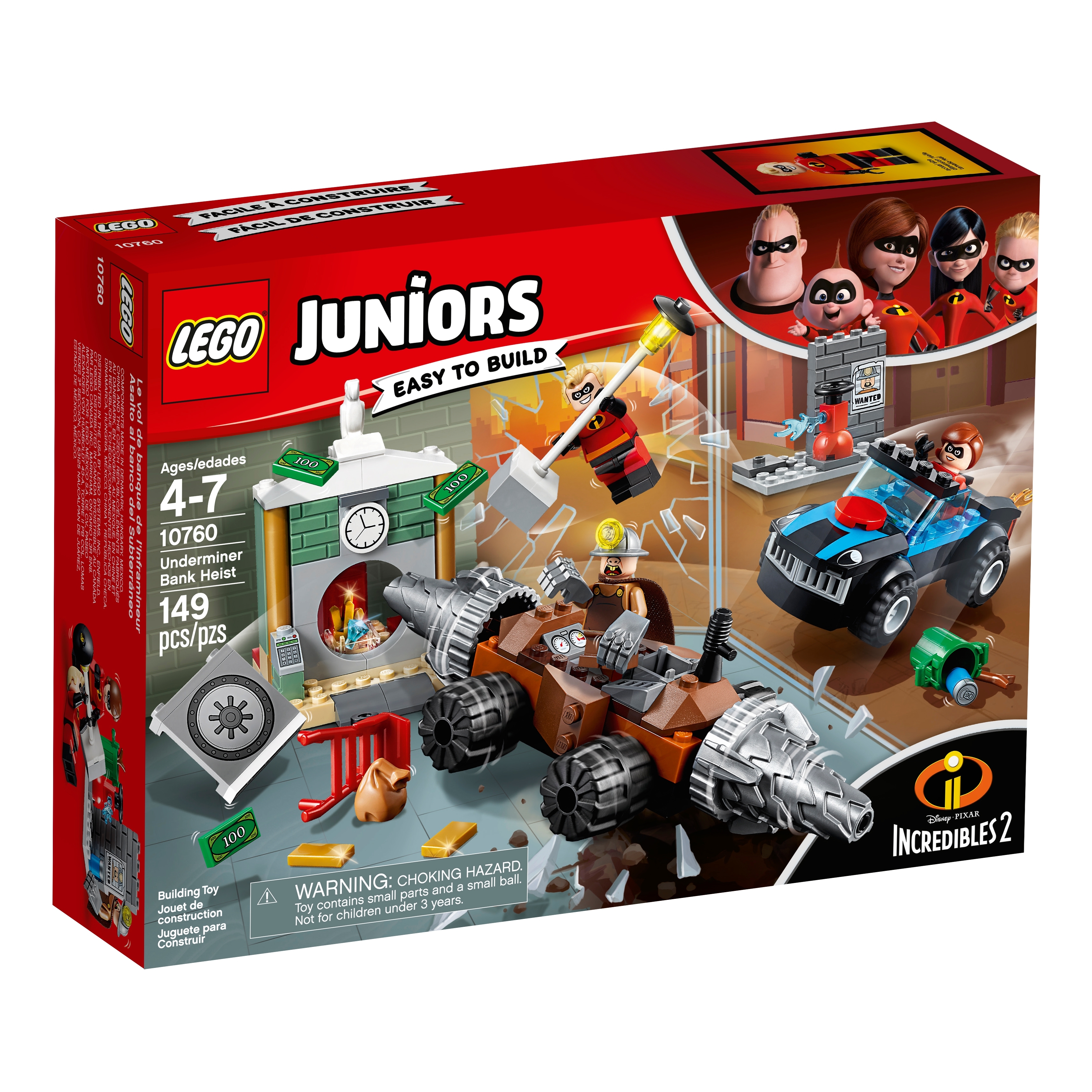 Undergraverens bankkup 10760 | Juniors Officiel LEGO® Shop DK