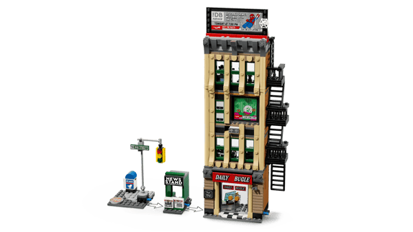 LEGO 76342 Spider-Man contre Mystério : le Daily Bugle — visuel 4 sur 8