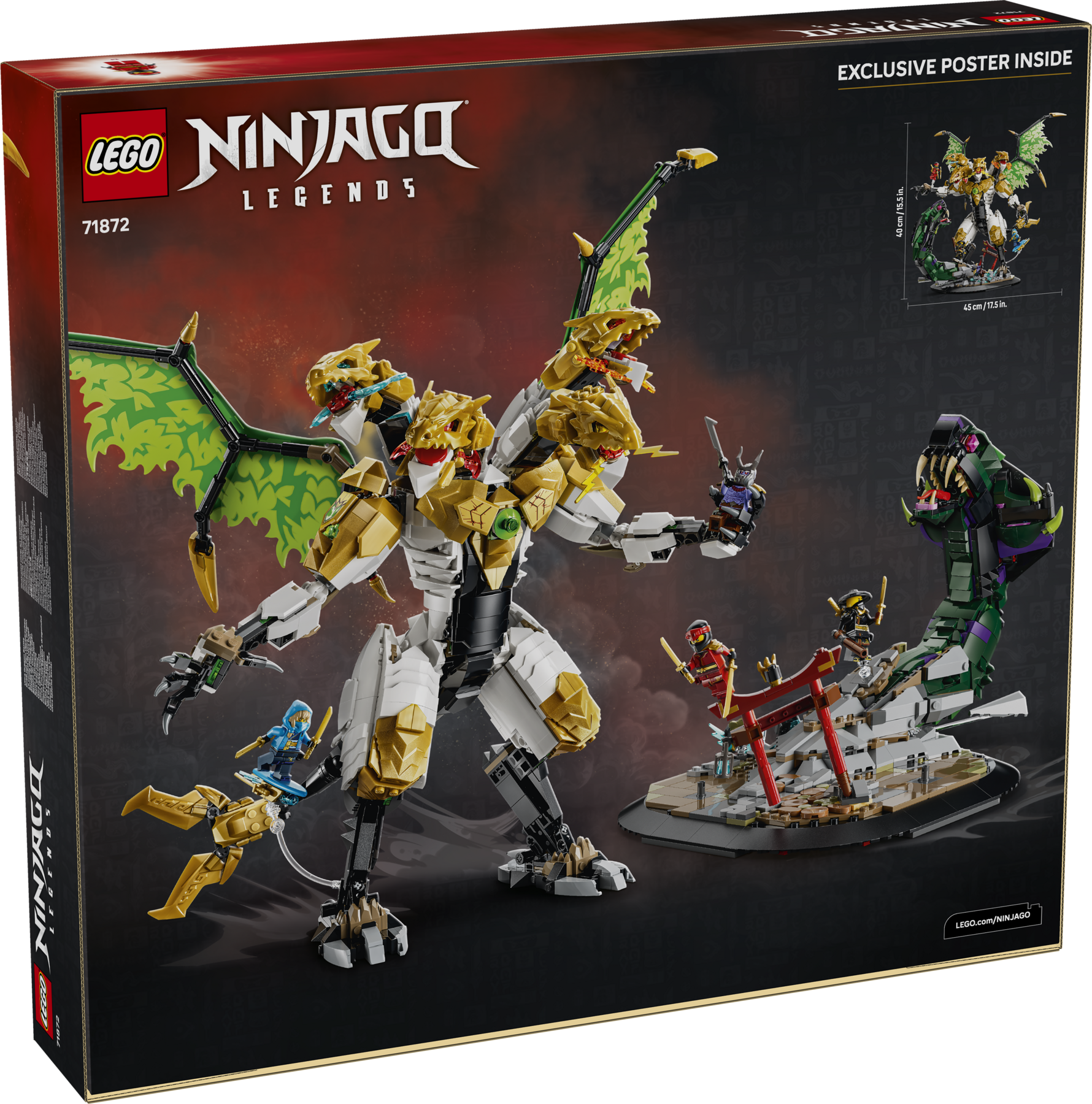 Ultra Dragon Battle 71872 | NINJAGO® | Buy online at the Official