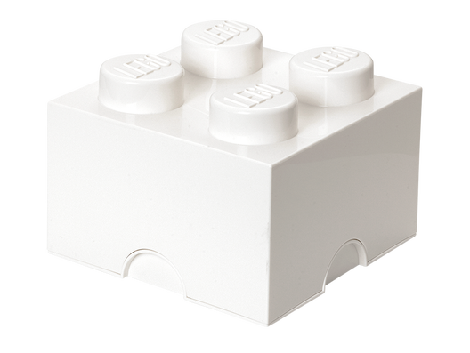 LEGO 5006931 - 4-knops opbevaringsklods – hvid