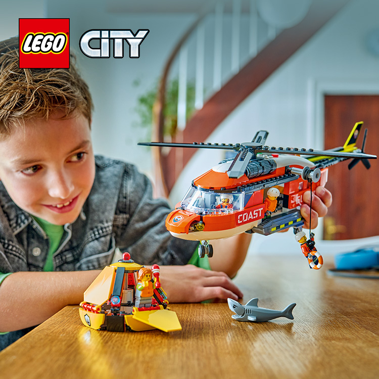 沿岸警備隊ヘリコプター 60503 | シティ |レゴ®ストア公式オンライン