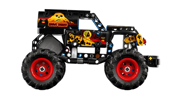 LEGO 42219 Monster Jam™ Grave Digger™ - Feu et glace — visuel 3 sur 8