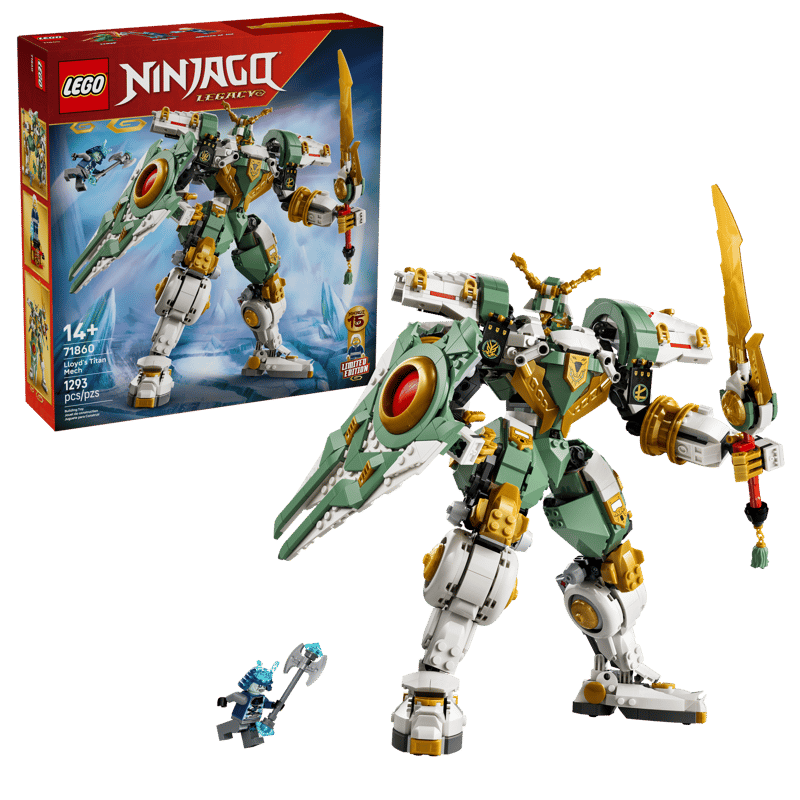 15周年纪念款劳埃德的泰坦机甲71860 | 幻影忍者| LEGO.com CN 15周年纪念款劳埃德的泰坦机甲71860 | 幻影忍者| LEGO.com CN