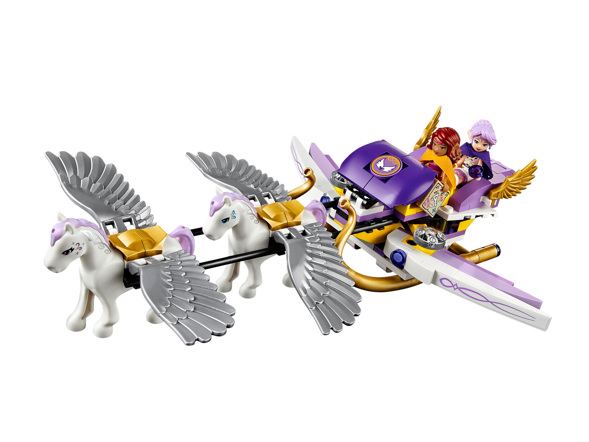afvisning Imperialisme Læge Aira's Pegasus Sleigh 41077 | Elves | Buy online at the Official LEGO® Shop  US