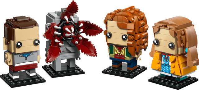 LEGO 40879 Eleven, Max, Demogorgon and Holly Figures, official product image