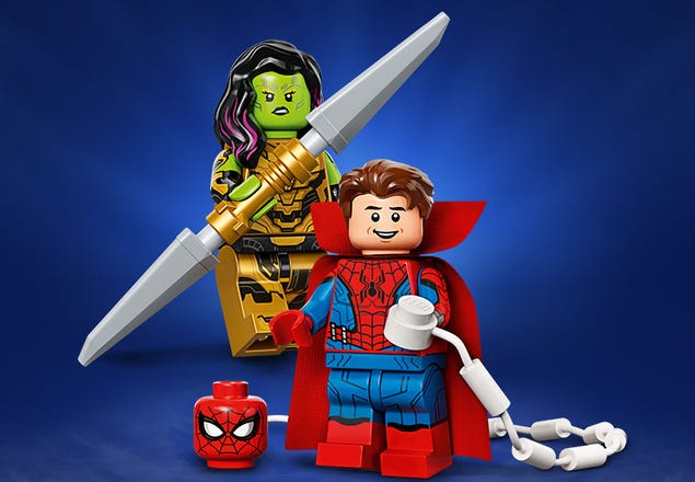 Børnepalads Voksen film LEGO® Minifigures Marvel Studios 71031 | Minifigures | Buy online at the  Official LEGO® Shop US
