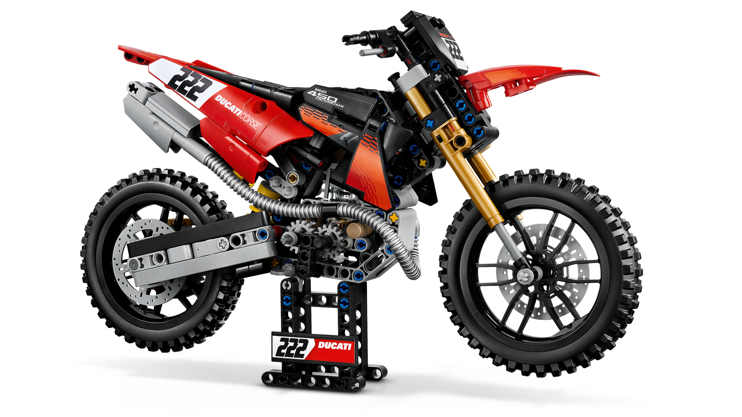 Ducati Desmo450 MX Factory Motorcycle 42238 | Technic™ | Buy