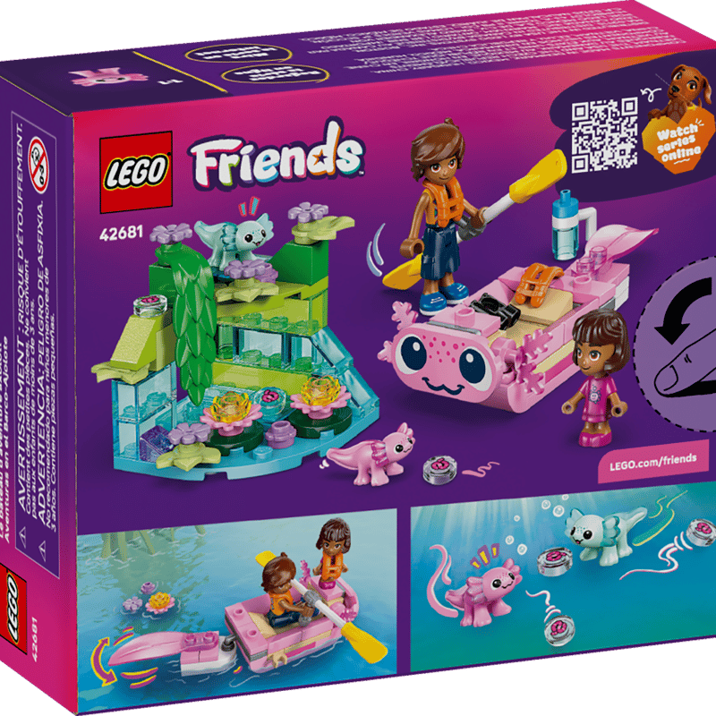 Axolotl Adventure Boat 42681 | Friends | Buy online at the Axolotl Adventure Boat 42681 | Friends | Buy online at the