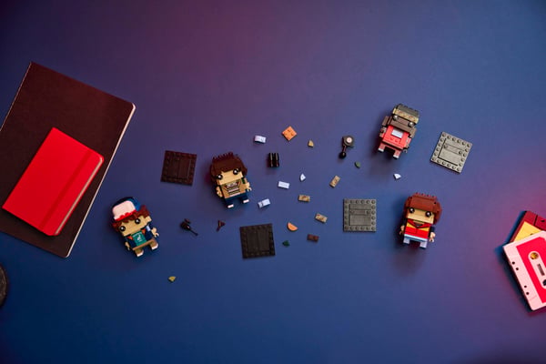 LEGO 40801 Figurines de Mike, Dustin, Lucas et Will — visuel 6 sur 8