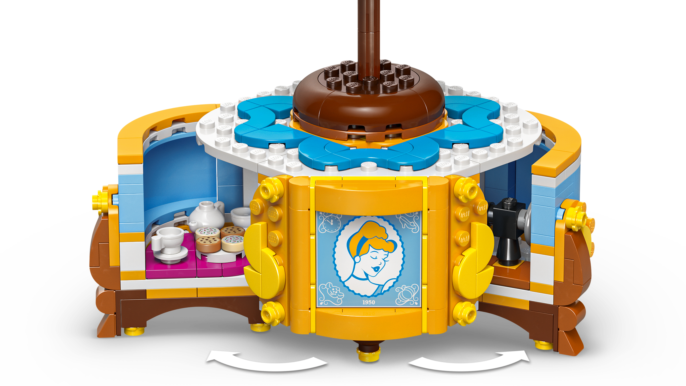 シンデレラ　ディズニー シンデレラのドレス 43266 | ディズニー™ |レゴ®ストア公式オンライン