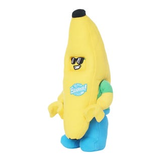 Vaikino banano kostiumu pliušinis žaislas