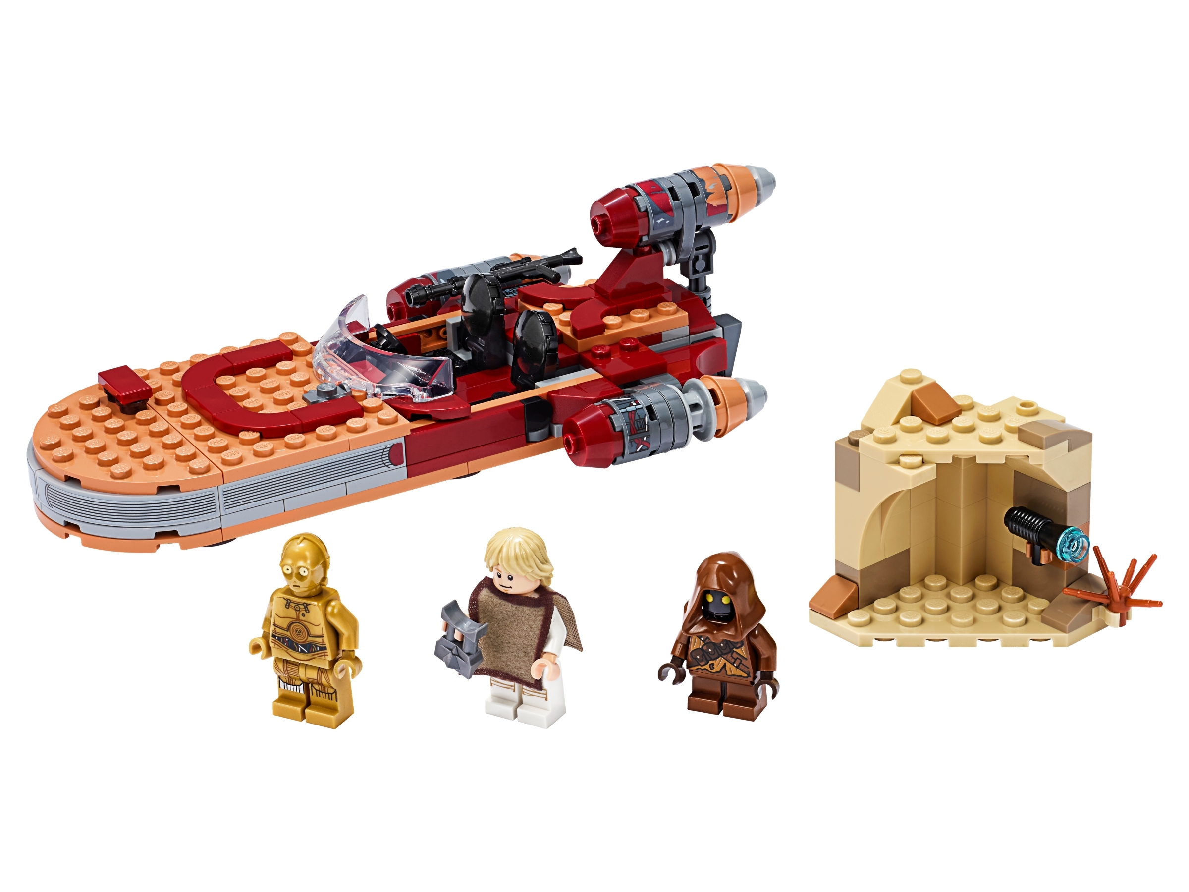 fuzzy Lave Etablere Luke Skywalker's Landspeeder™ 75271 | Star Wars™ | Buy online at the  Official LEGO® Shop US