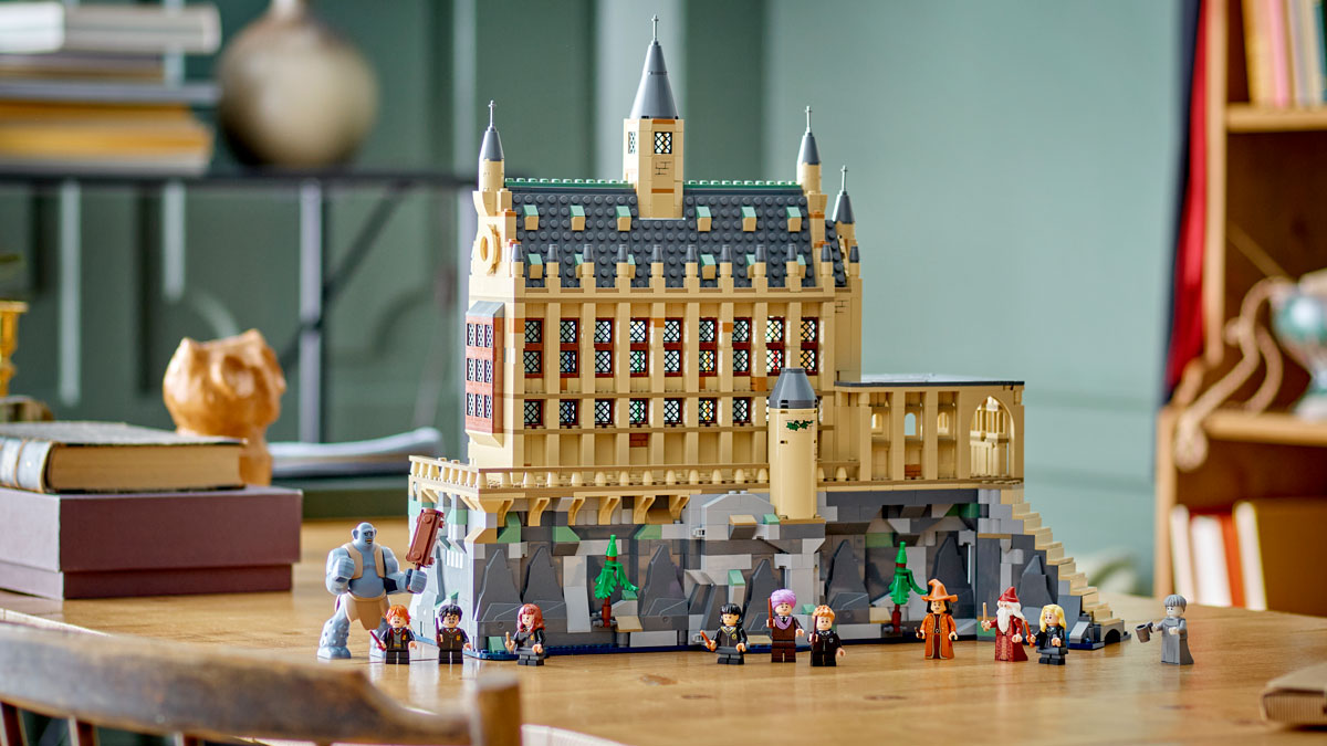 Bringing LEGO® Harry Potter™ Sets Together to Build a Magical