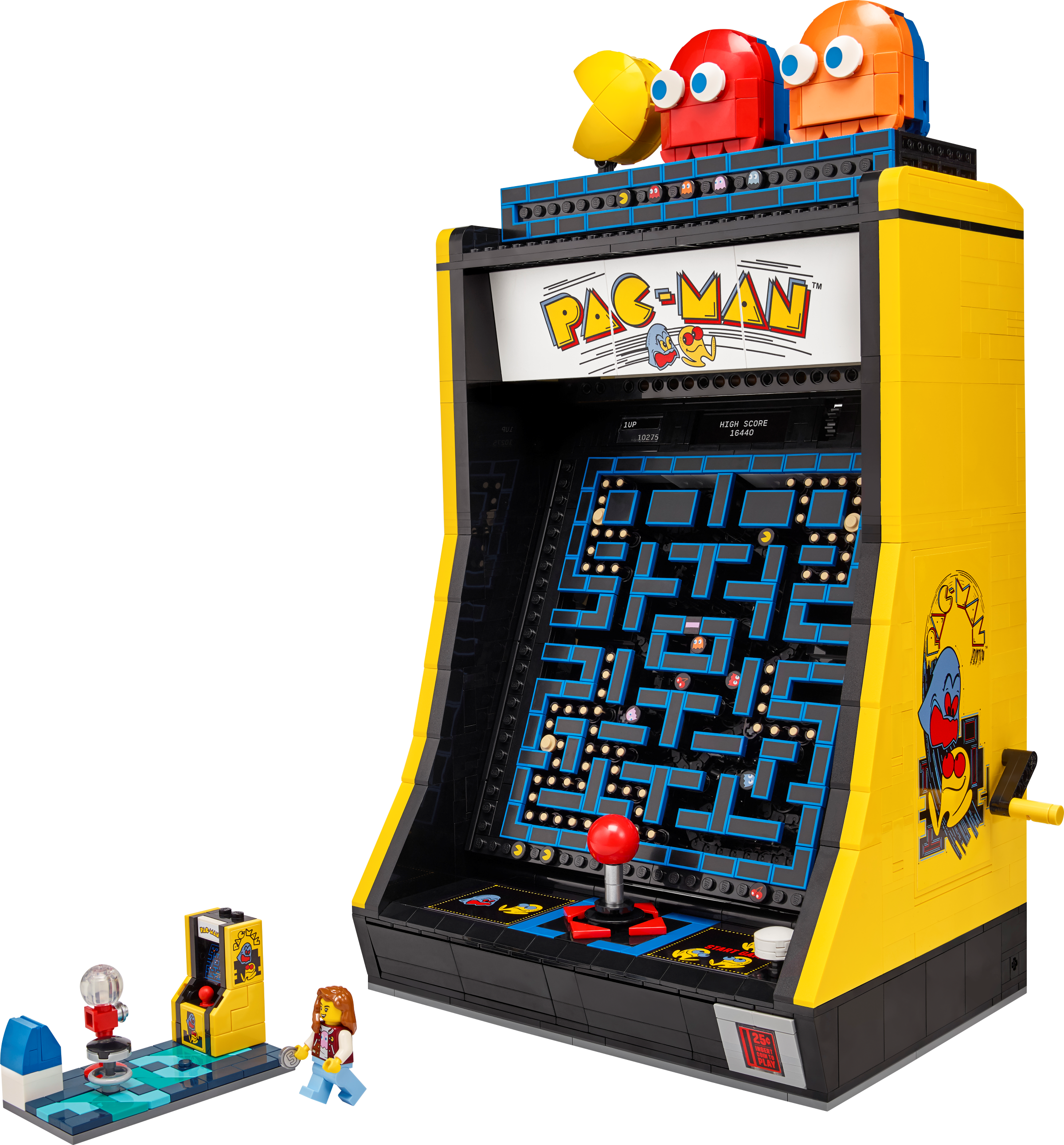 er mere end Kloster Ulydighed PAC-MAN Arcade 10323 | LEGO® Icons | Buy online at the Official LEGO® Shop  US