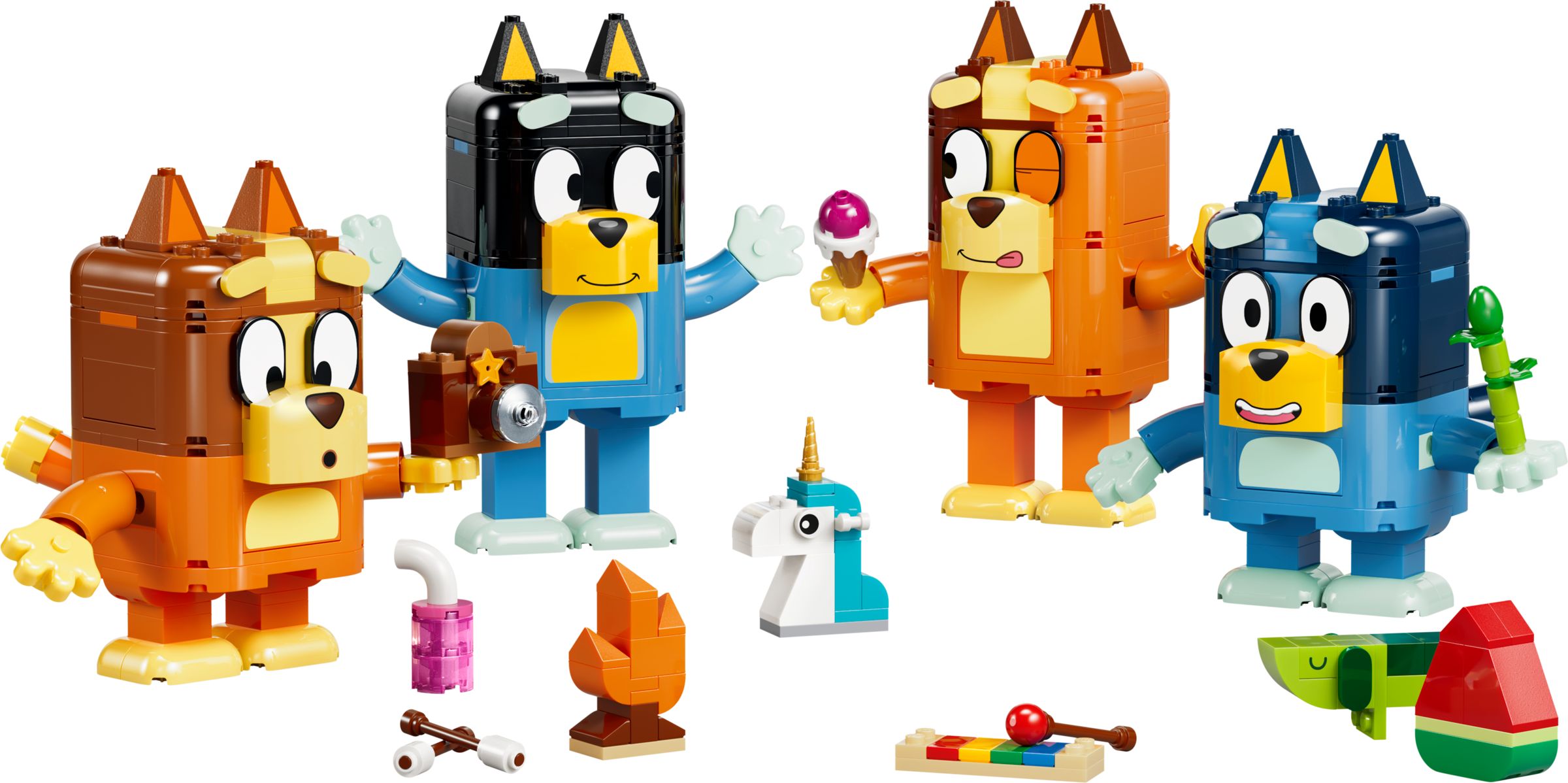 LEGO Bluey La famille de Bluey en briques 11217 - vue 2