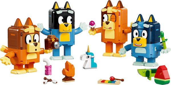 LEGO 11217 La famille de Bluey en briques