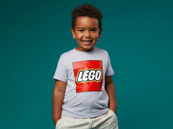 Kids' Short Sleeve Logo T-Shirt – Gray Mélange - Image 7