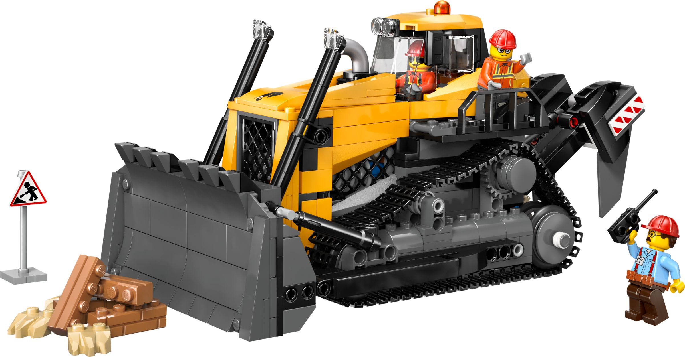 Bulldozer giallo