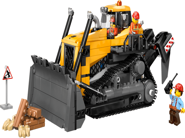 LEGO 60466 Yellow Bulldozer, official product image