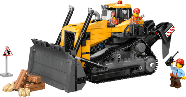 LEGO 60466 Le bulldozer jaune