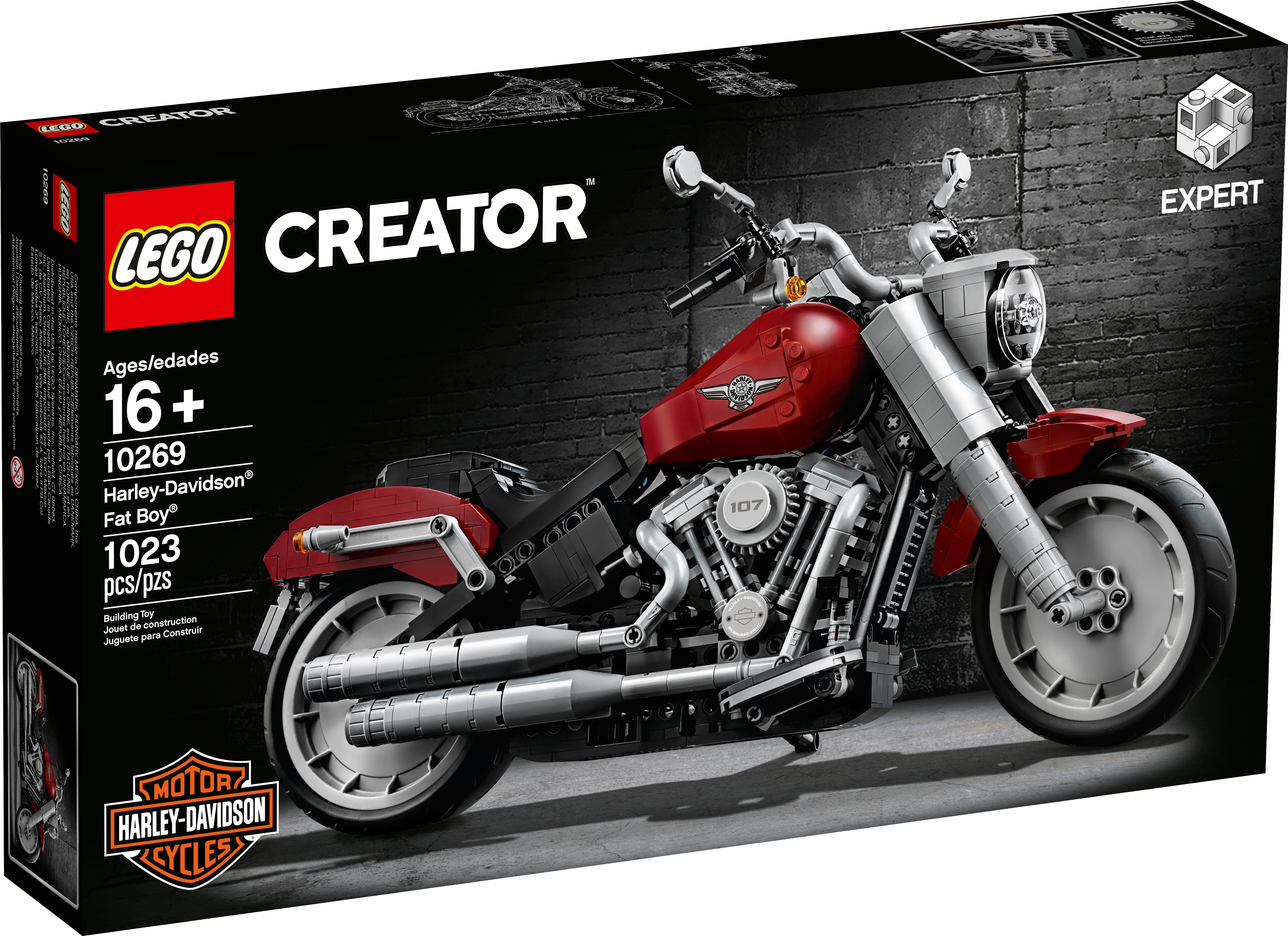 Harley-Davidson® Fat Boy® 10269 | Creator Expert | Buy online at 