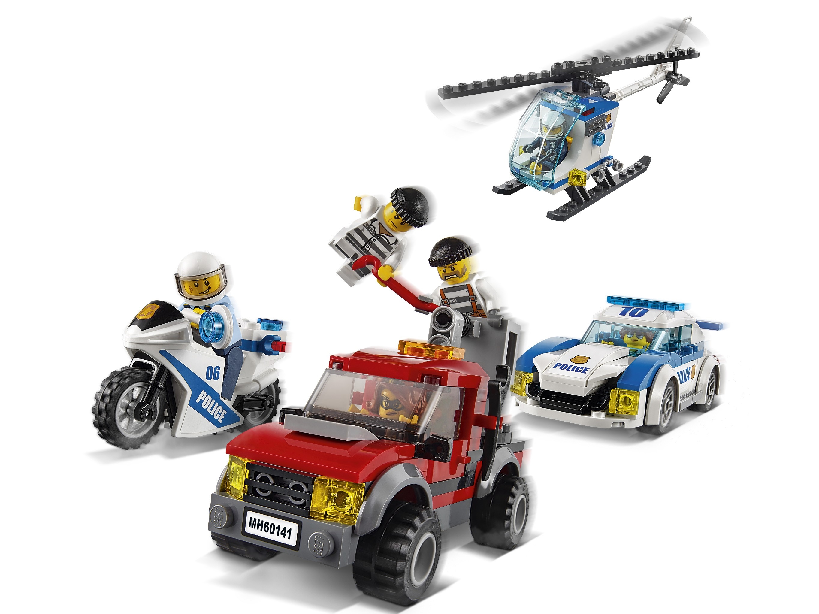 Lego Figur City Polybag Polizei Pass zu 60198 60210 60141 Neu 
