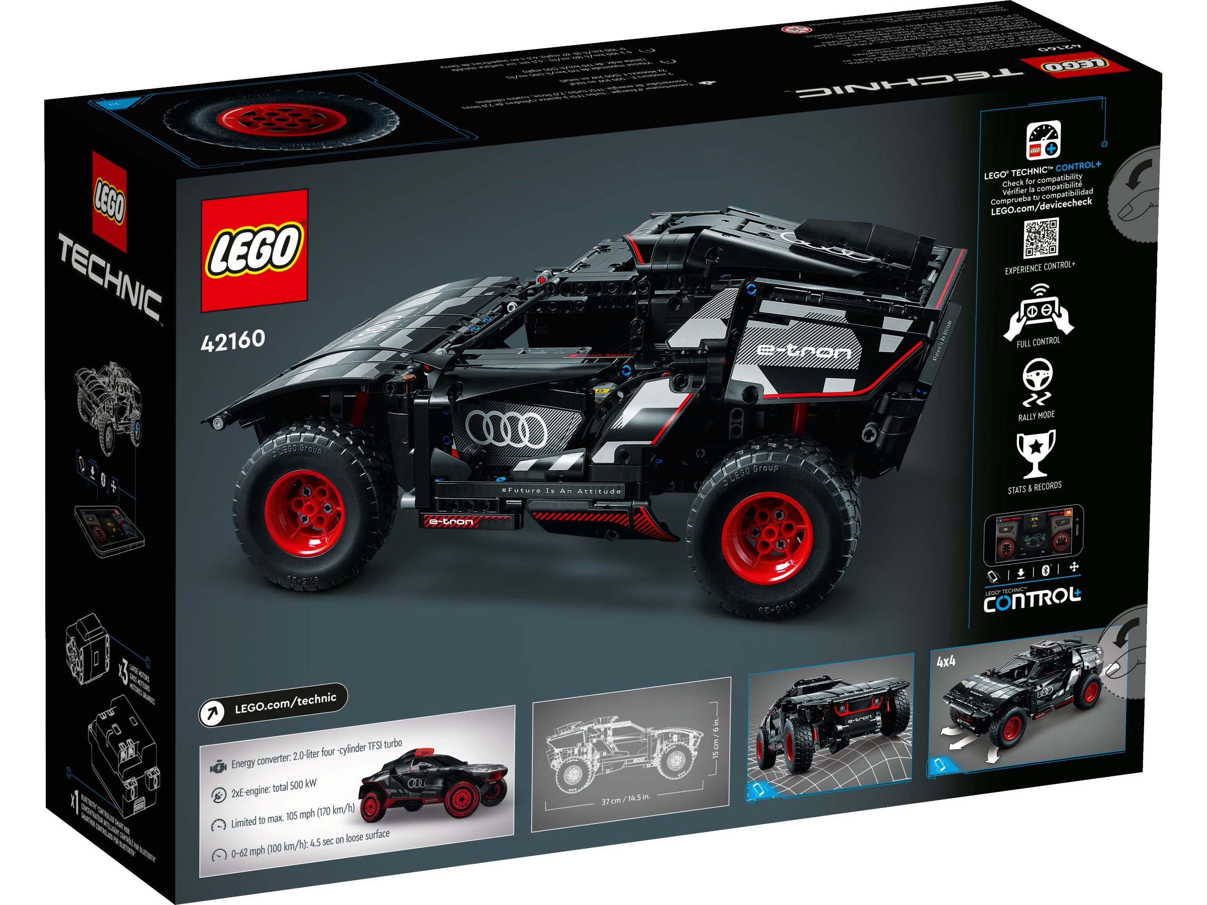 Fordampe Haiku Layouten Audi RS Q e-tron 42160 | Technic™ | Buy online at the Official LEGO® Shop US