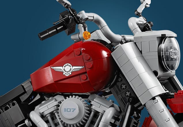 Harley-Davidson® Fat 10269 | Creator Expert | Buy online the Official LEGO® Shop US