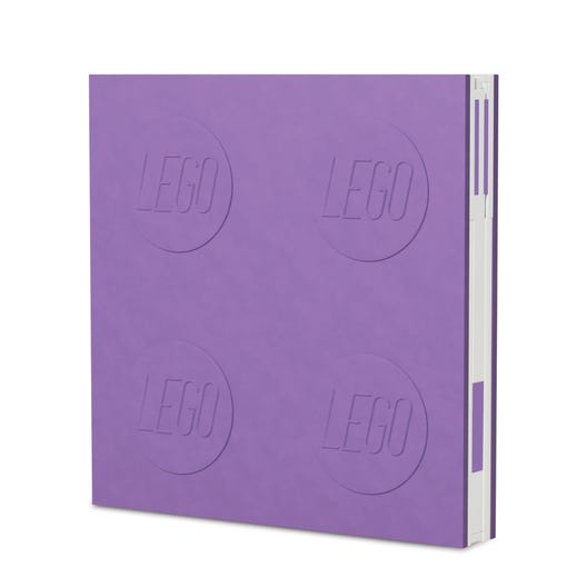LEGO 5007245 - Notesbog med gelpen – lavendel