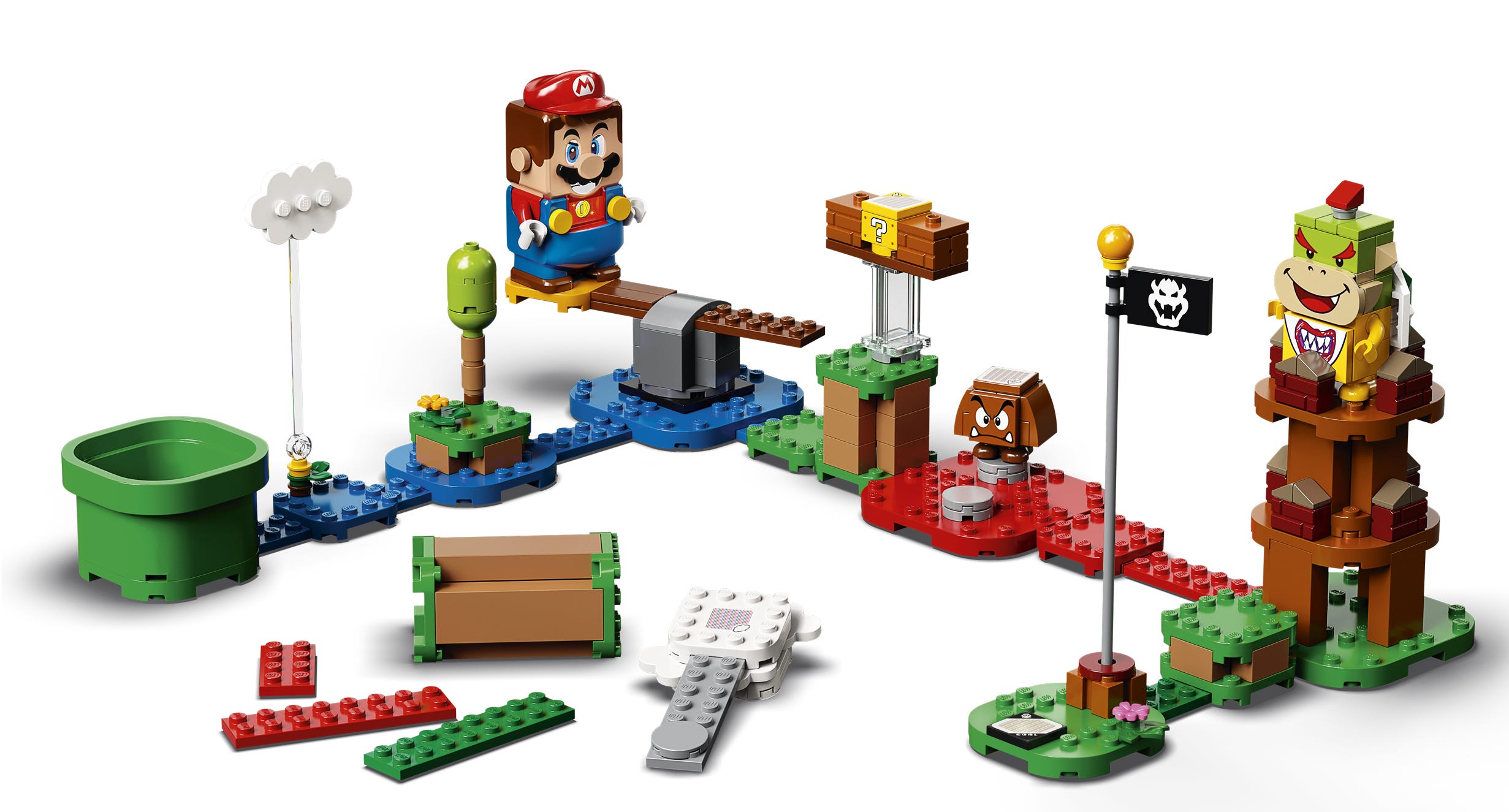 Image of 71360 Super Mario Abenteuer mit Mario - Starterset, Konstruktionsspielzeug