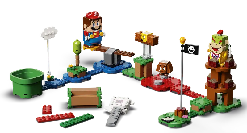 Adventures with Mario Starter course lego set
