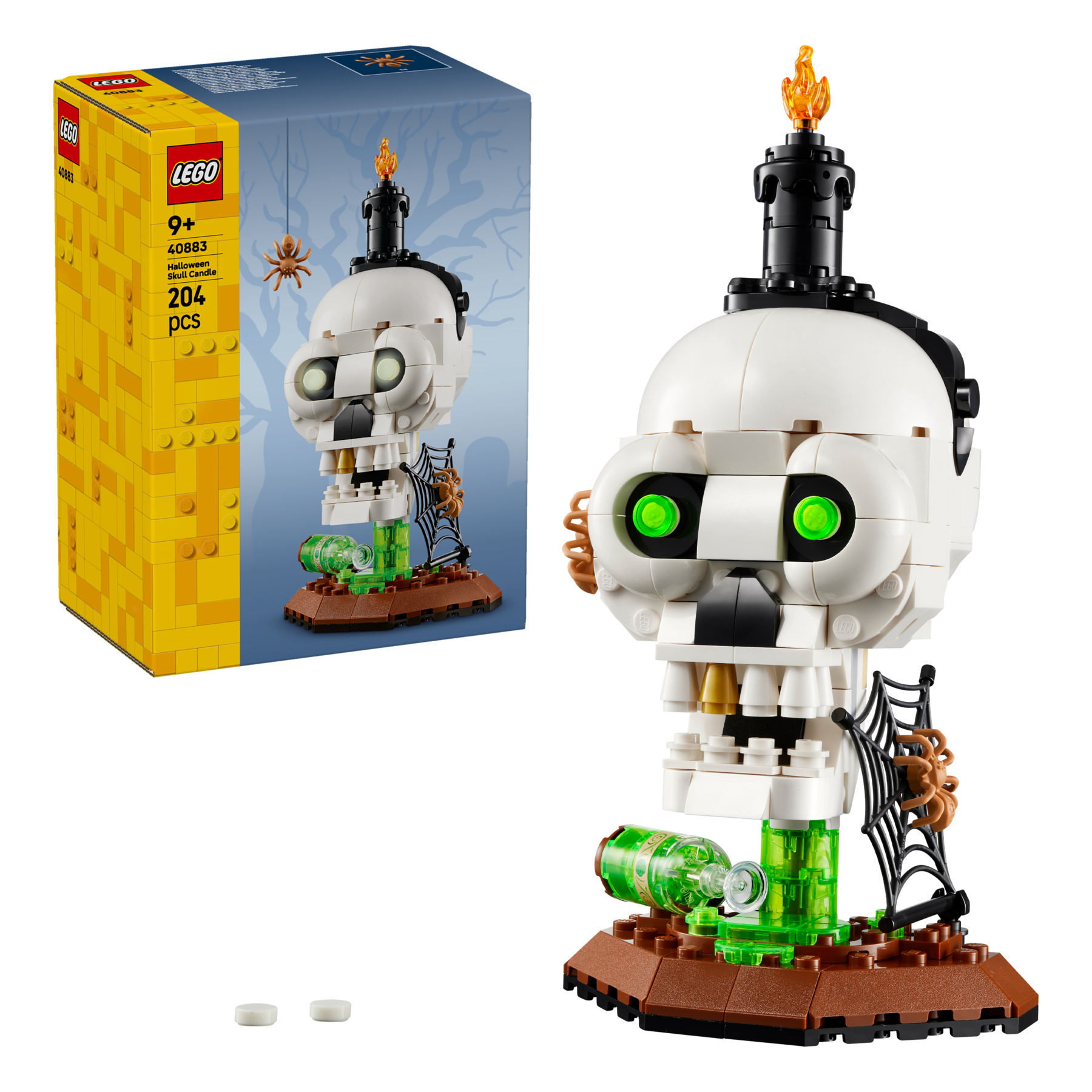 Halloween Skull Candle 40883 | UNKNOWN | Buy online at the