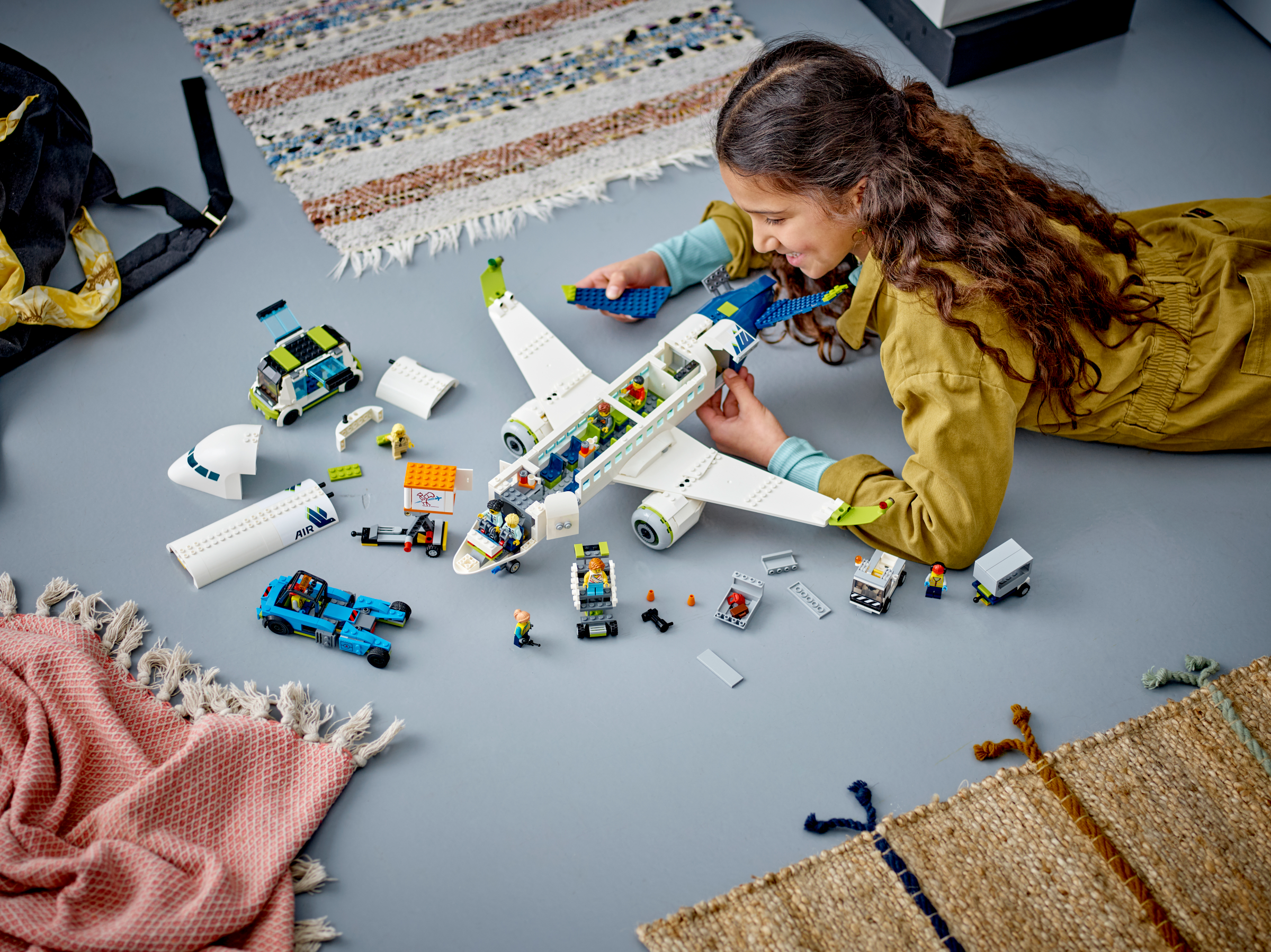 432 Lego wedo avión caza