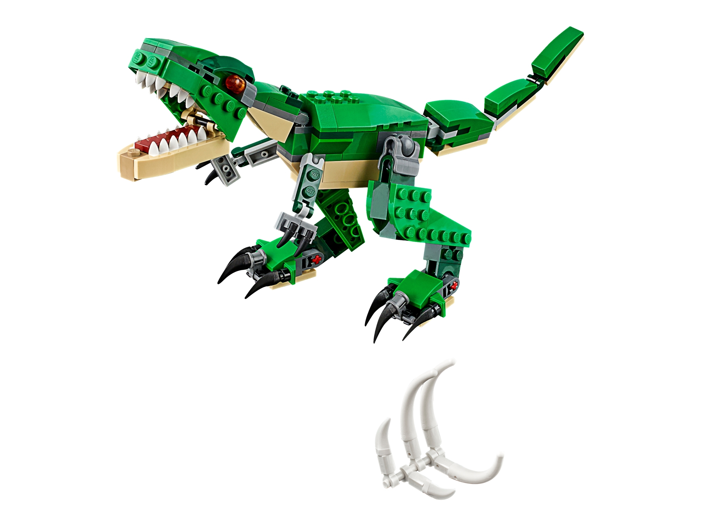 Lego 31058 Creator Mighty dinosaurios de juguete 3 en 1 Modelo Dinosaurio Triceratops y
