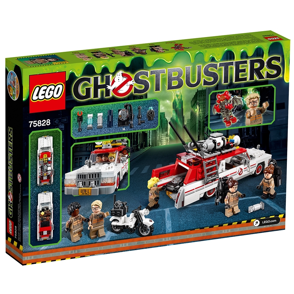 lego ghostbusters ecto 1 and 2