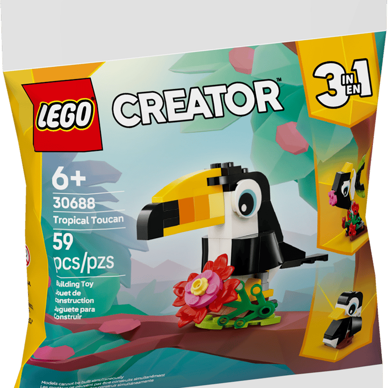 Tropical Toucan 30688 | Creator 3-in-1 | Buy online at the Tropical Toucan 30688 | Creator 3-in-1 | Buy online at the