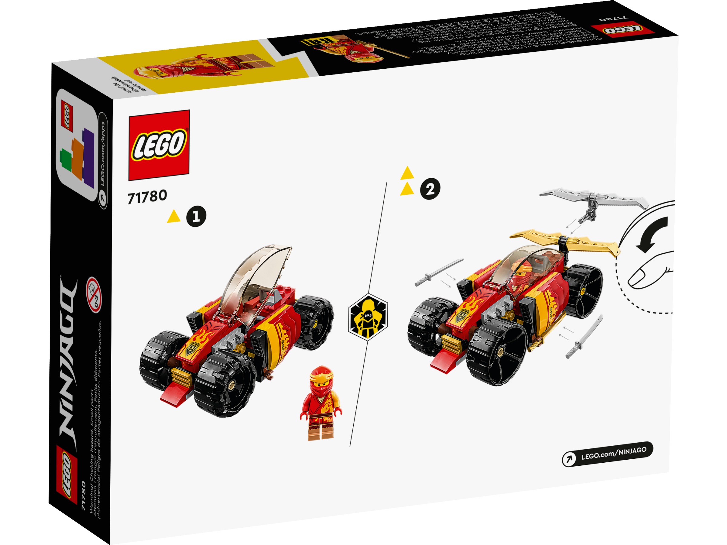 Meer dan wat dan ook Detecteerbaar landen Kai's Ninja Race Car EVO 71780 | NINJAGO® | Buy online at the Official LEGO®  Shop US