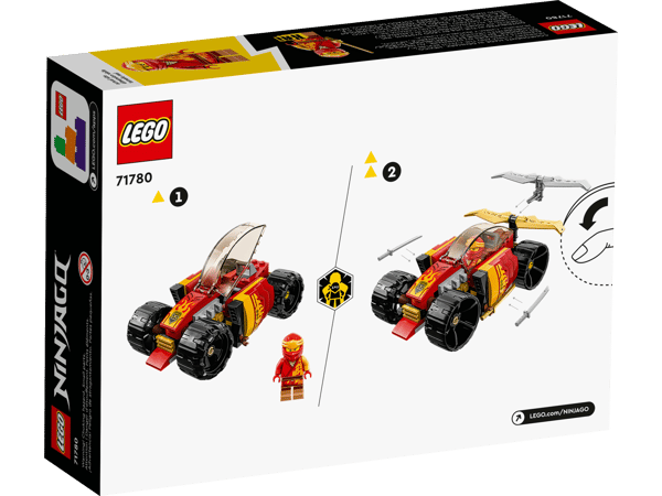 LEGO 71780 La voiture de course ninja de Kai – Évolution — visuel 5 sur 6