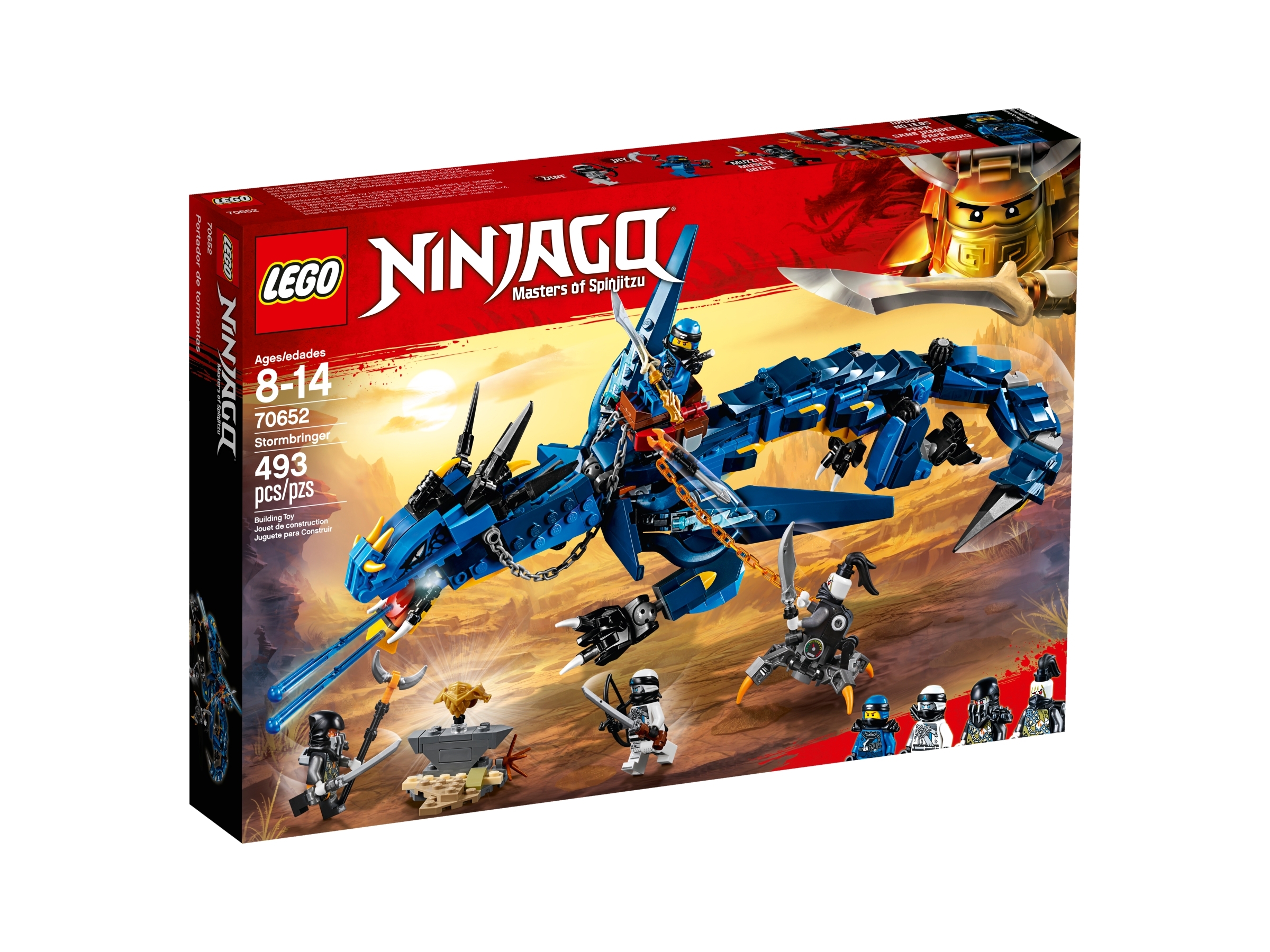 blue lego ninjago dragon