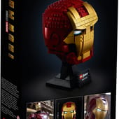 2017 lego iron man helmet Retired Set 76165 Marvel For an even more impressive display LEGO Marvel Iron Man Helmet