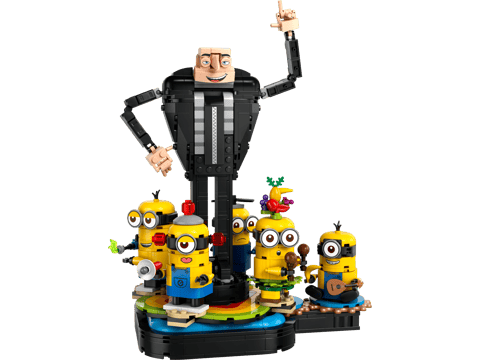 Gru e Minions in mattoncini — set LEGO 75582