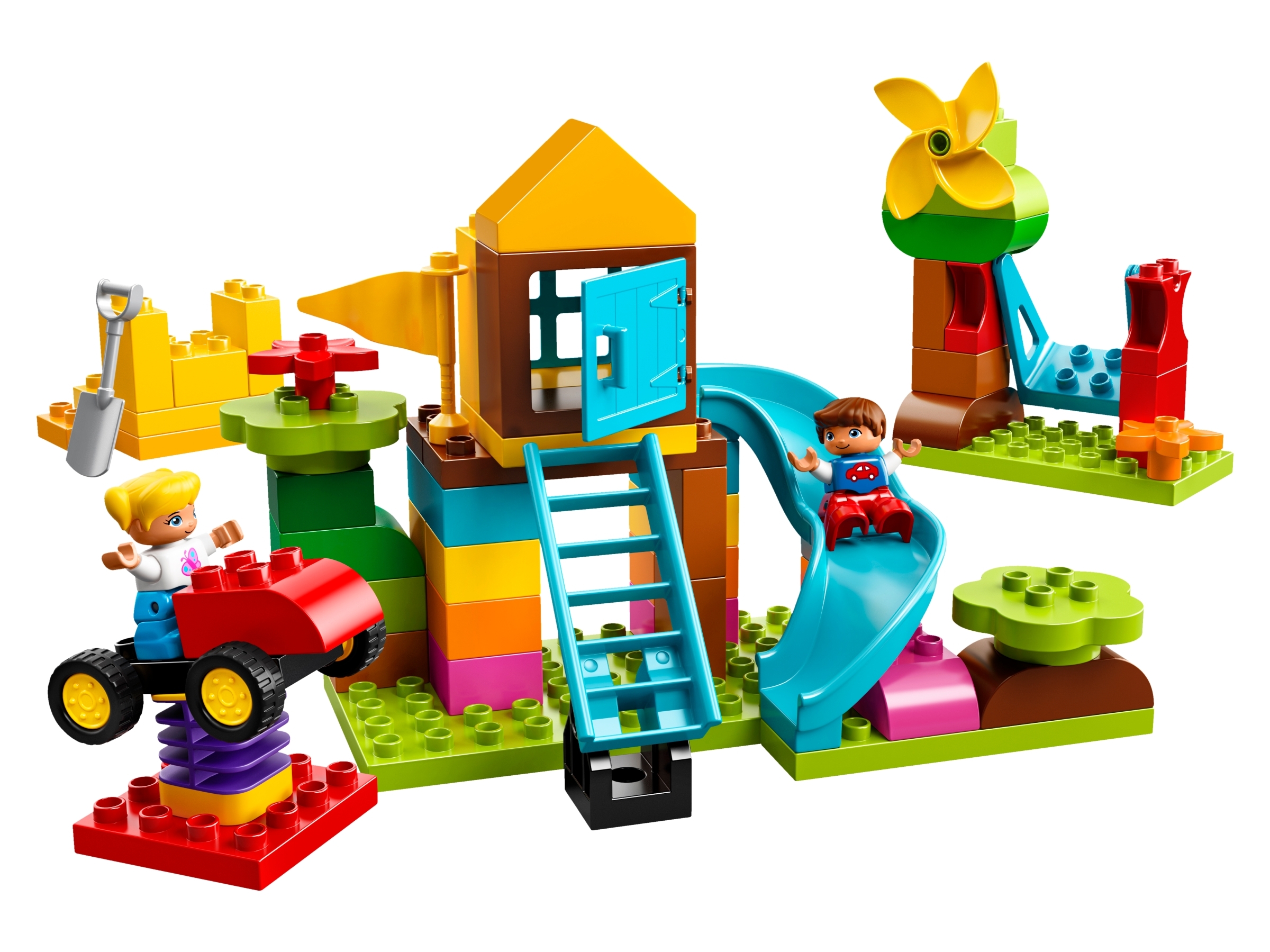 sessie Reizen Meyella Grote speeltuin - opbergdoos 10864 | DUPLO® | Officiële LEGO® winkel NL