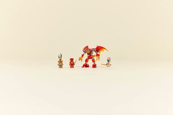 LEGO 71851 Pack de combat : le robot dragon de Kai — visuel 5 sur 7