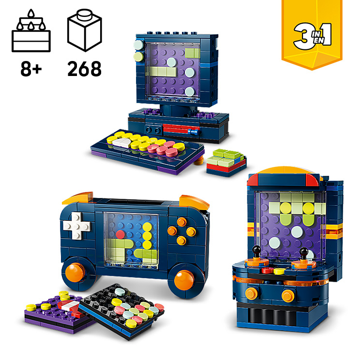 藤原さま専用 レトロなゲームコントローラー 31380 | クリエイター3in1 |レゴ®ストア