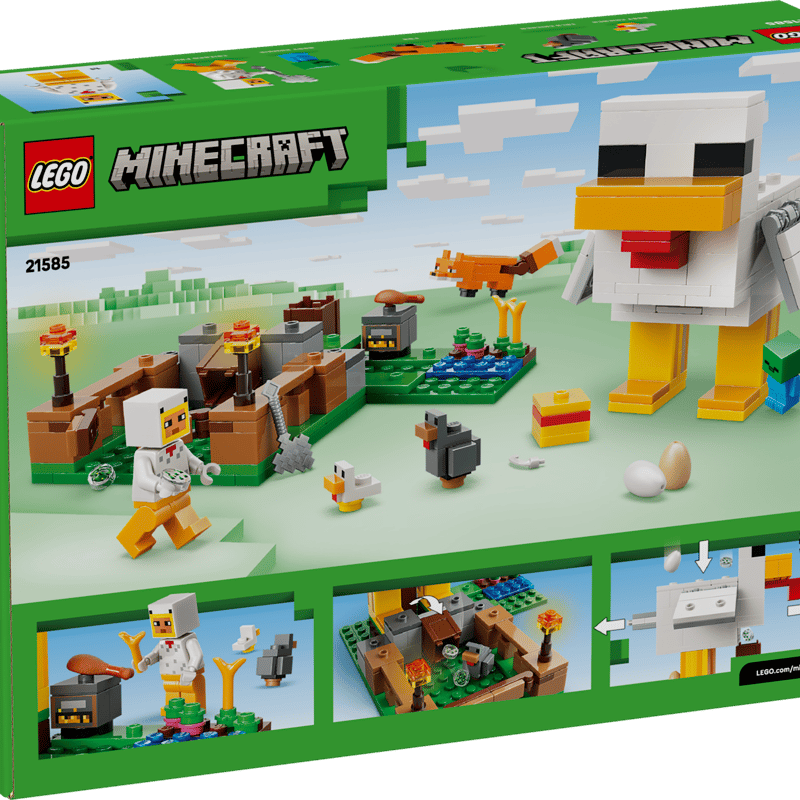 ニワトリ農場 21585 | マインクラフト® |レゴ®ストア公式オンライン ニワトリ農場 21585 | マインクラフト® |レゴ®ストア公式オンライン