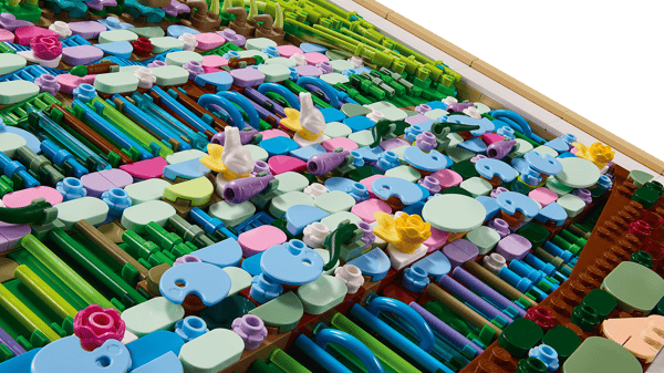 LEGO 31220 Claude Monet : le bassin aux nymphéas, harmonie verte — visuel 6 sur 8